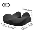 Ergonomic Memory Foam Seat Cushion (Doctor Recommended for back and lumbar support)