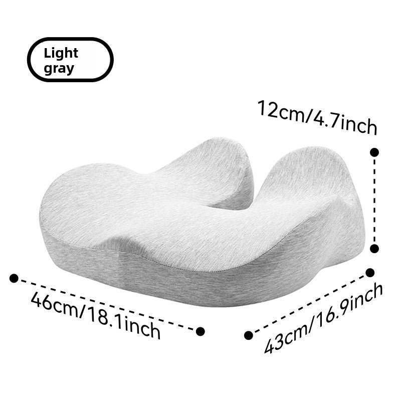 Ergonomic Memory Foam Seat Cushion (Doctor Recommended for back and lumbar support)