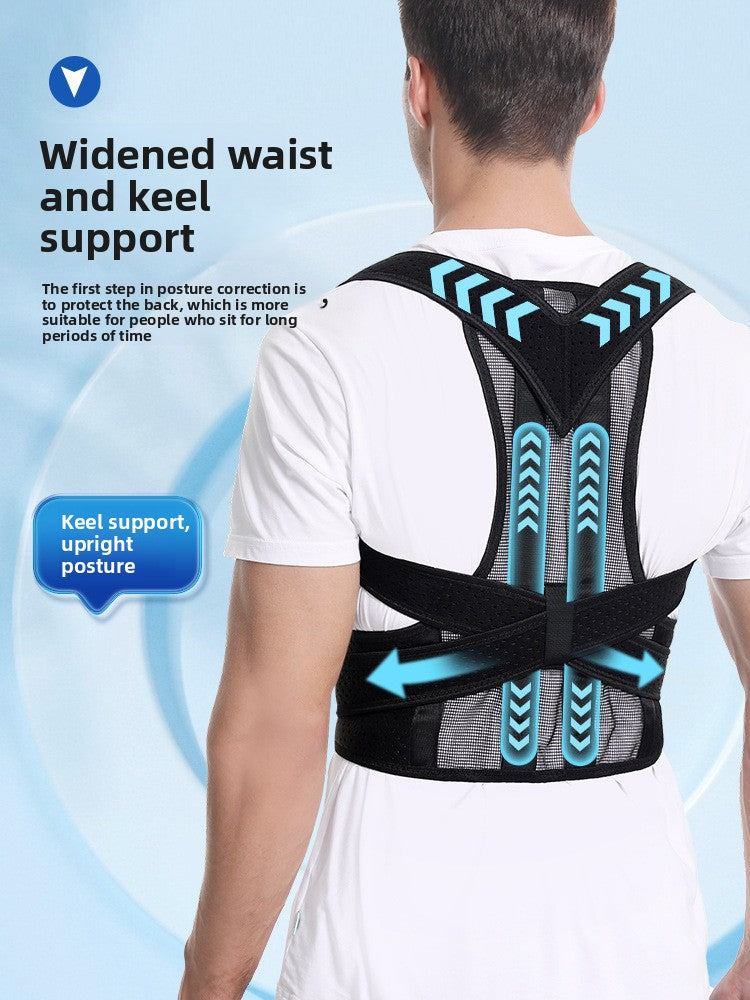 Adjustable Posture Correction Back Brace — Spinal Support