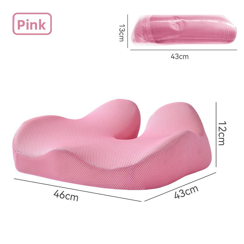 Ergonomic Memory Foam Seat Cushion (Doctor Recommended for back and lumbar support)