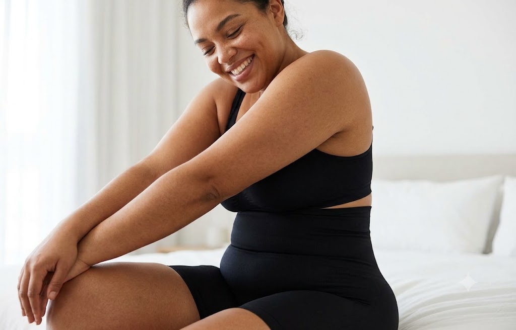Seamless Shaping Womens Boxer BriefSeamless Sculpting Boxer Briefs: All-Day Comfort & Tummy Support
