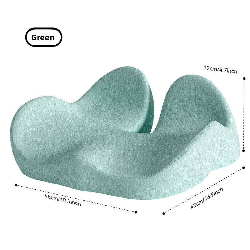 Ergonomic Memory Foam Seat Cushion (Doctor Recommended for back and lumbar support)