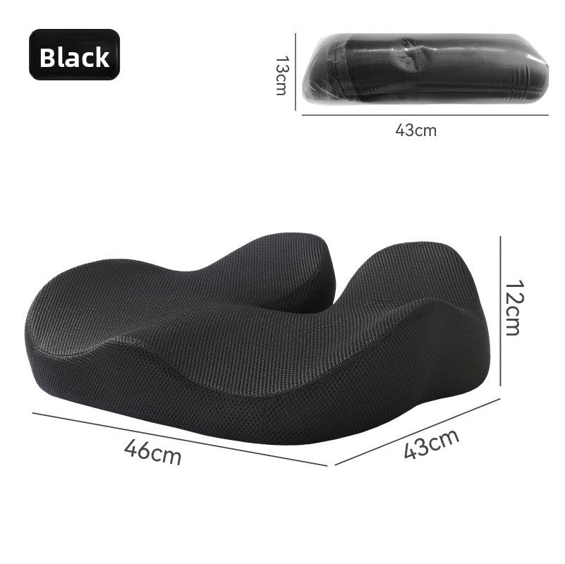 Ergonomic Memory Foam Seat Cushion (Doctor Recommended for back and lumbar support)