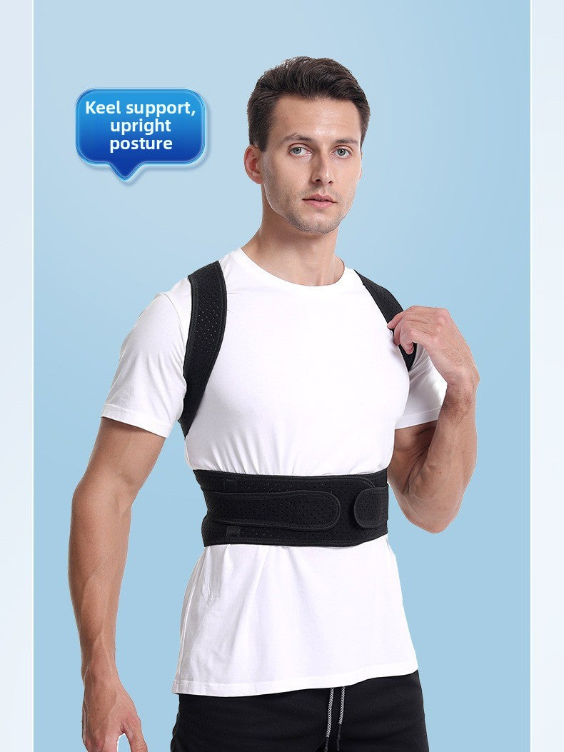 Adjustable Posture Correction Back Brace — Spinal Support