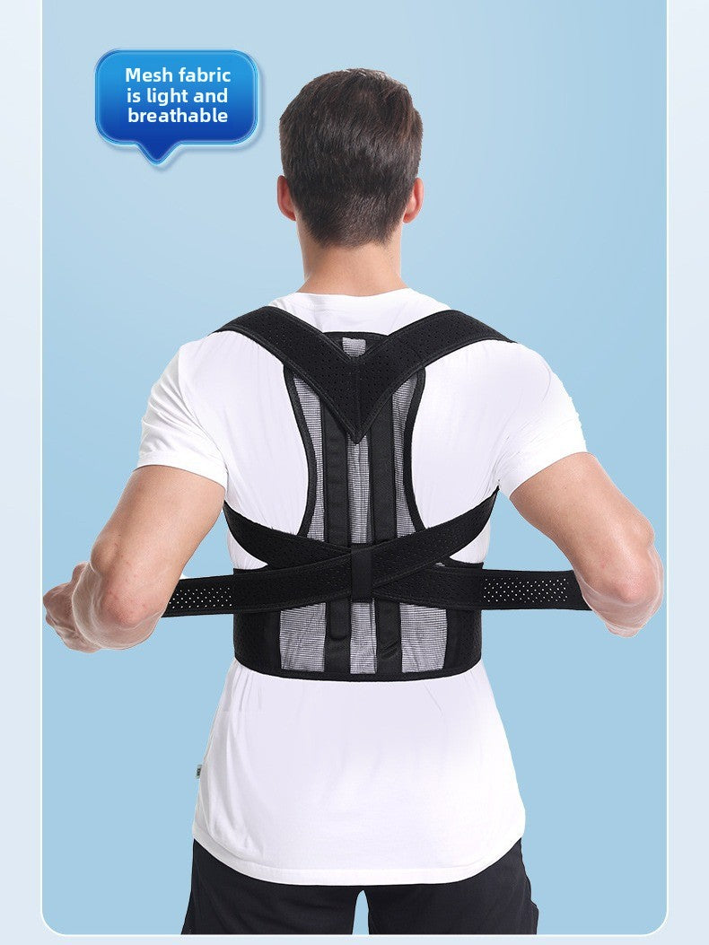 Adjustable Posture Correction Back Brace — Spinal Support